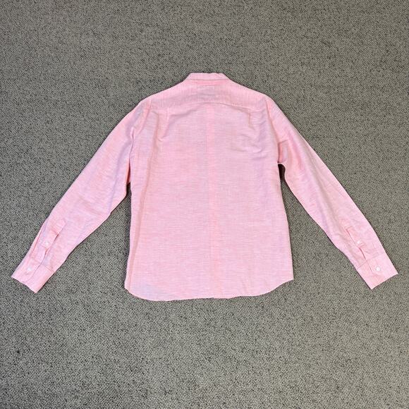 J Crew Slim Baird McNutt Irish Linen Button Up Shirt US Men's M - Picture 3 of 7